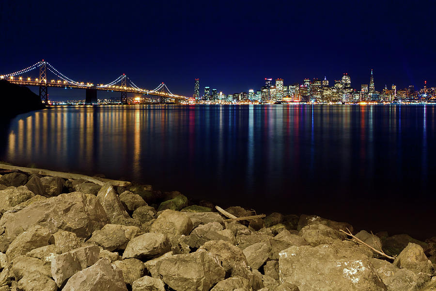 San Francisco City Lights Photograph by Craig Saewong