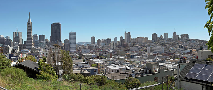 San Francisco Downtown Skyline Photograph by Panoramic Images