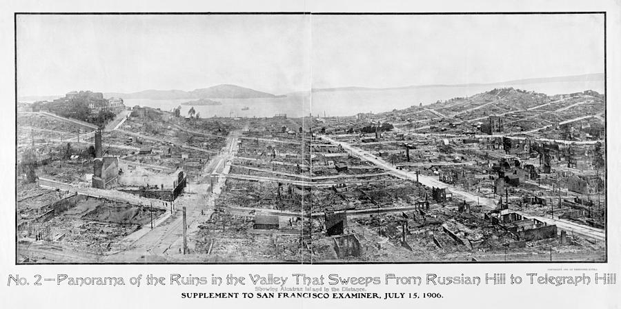 San Francisco Earthquake, 1906 Photograph by Granger