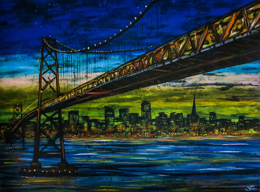 San Francisco Farewell Painting by Joel Tesch