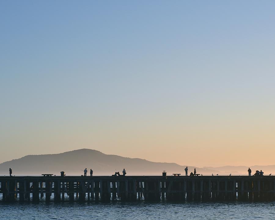 San Francisco Photograph - San Francisco Fishing Dock by Stuart Hicks