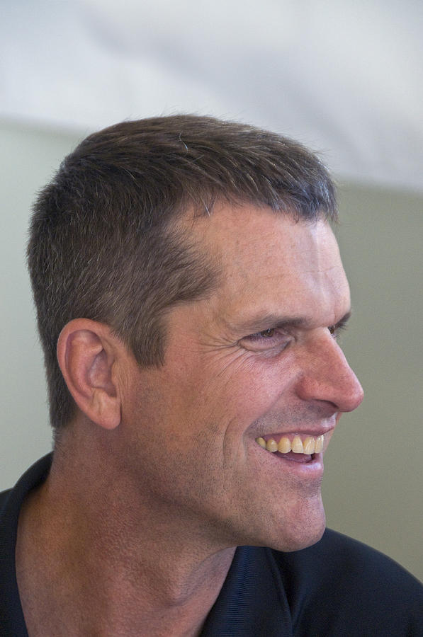 San Francisco Forty Niners Coach Jim Harbaugh Photograph by Scott ...