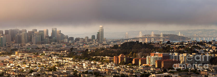 San Francisco Photograph - San Francisco from Bernal Heights by Matt Tilghman