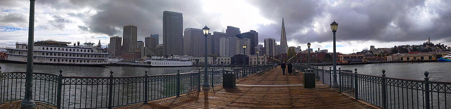 San Francisco Photograph - San Francisco From Pier by Haleh Mahbod