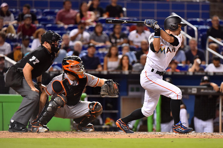 San Francisco Giants V Miami Marlins Photograph by Eric Espada San Francisco Giants V Miami Marlins Photograph by Eric Espada