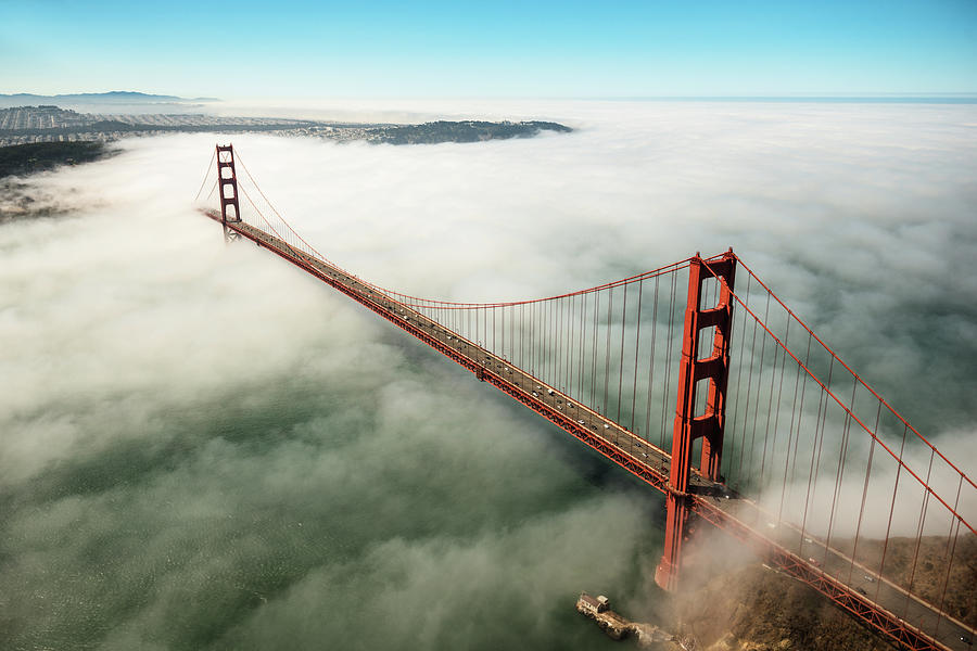 San Francisco Golden Gate Bridge Photograph by Franckreporter