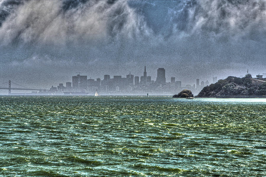 San Francisco Haze Photograph by SC Heffner