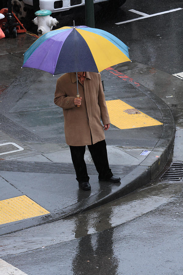 San Francisco In The Rain Photograph by Aidan Moran