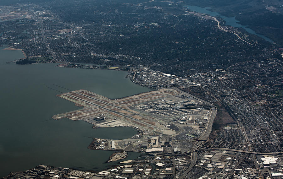 San Francisco International Airport Photograph by John Daly