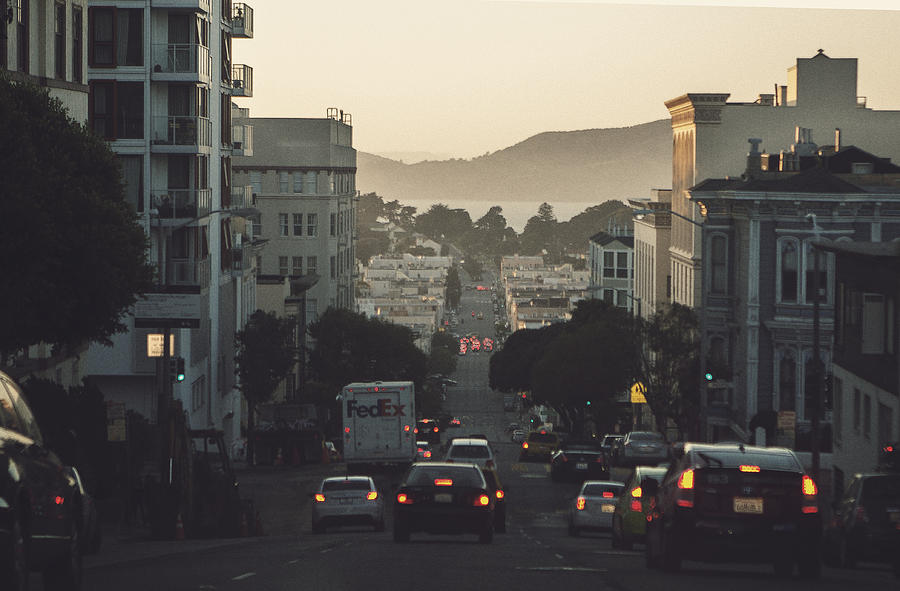 San Francisco Photograph - San Francisco  by Kenny  Noddin