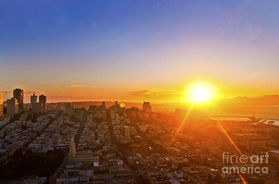 San Francisco Photograph - San Francisco Light by Damion Moreno