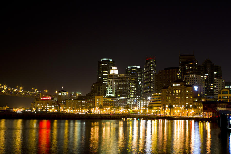 San Francisco Lights Photograph by Bryant Coffey
