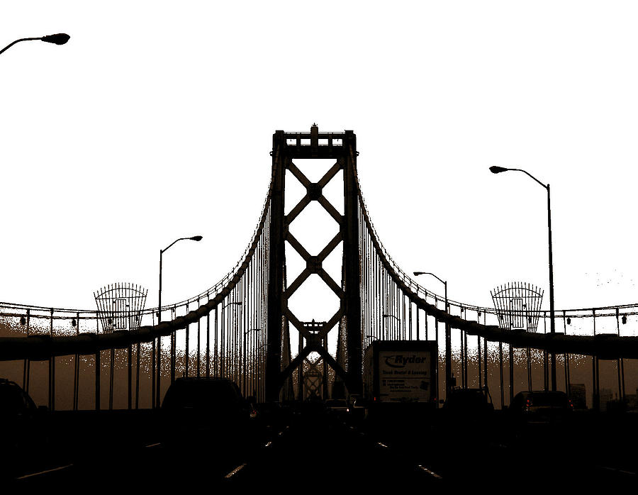 San Francisco-Oakland Bay Bridge Photograph by Hady H