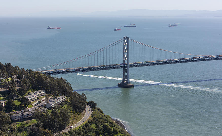 San Francisco Photograph - San Francisco - Oakland Bay Bridge, San by Dave Cleaveland