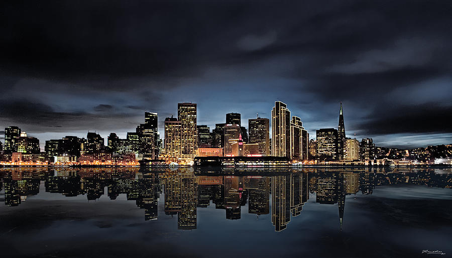 San Francisco Panorama Photograph by Frank Lee