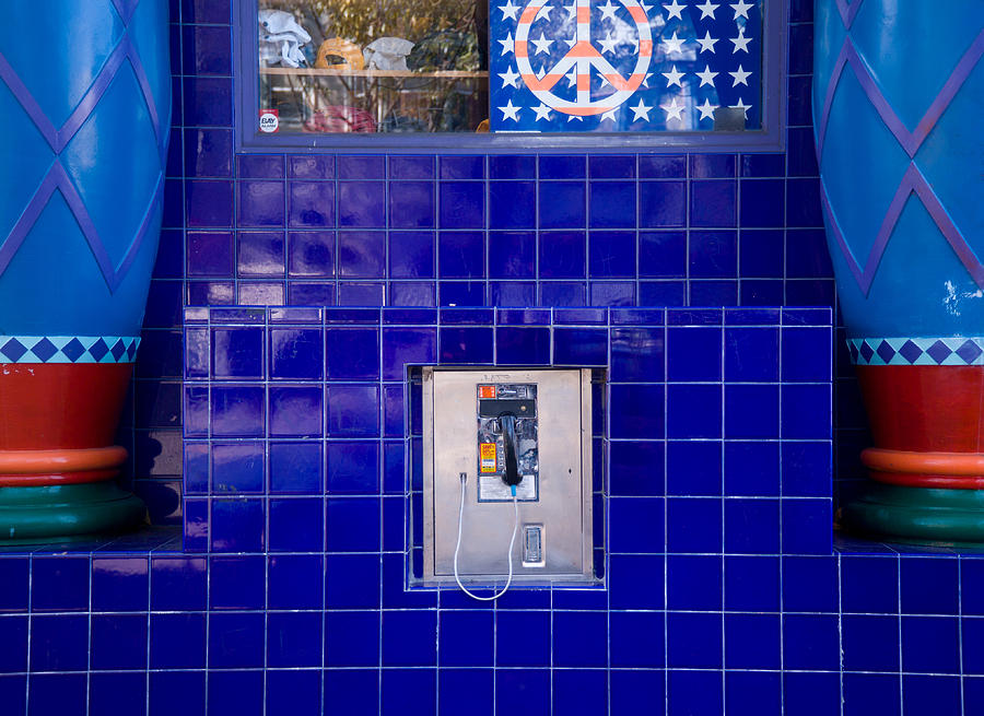 San Francisco Pay Phone Photograph by David Smith
