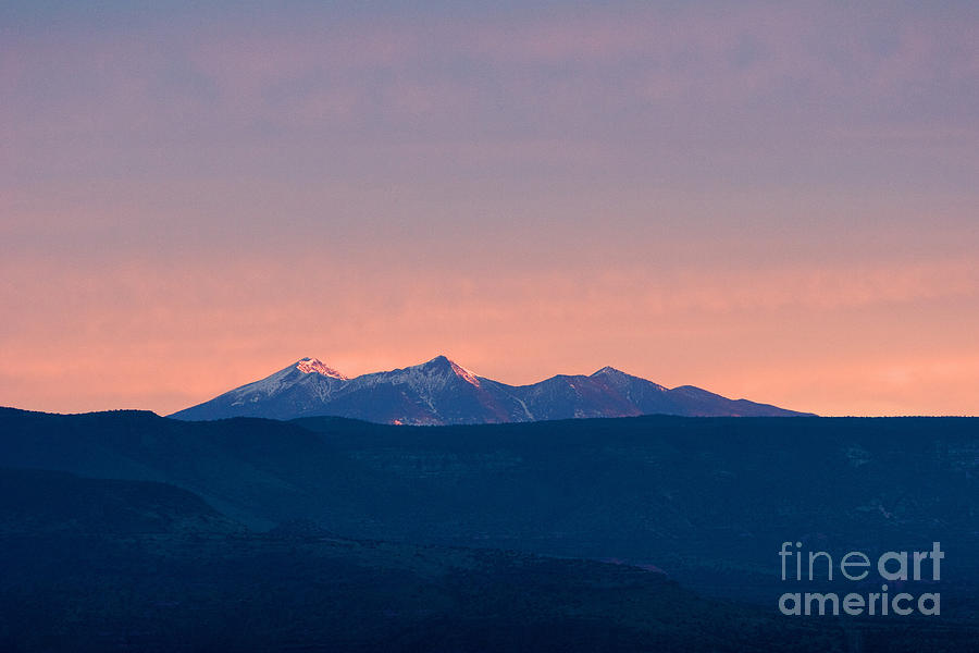 San Francisco Peaks at Sunrise Photograph by Ron Chilston San Francisco Peaks at Sunrise Photograph by Ron Chilston
