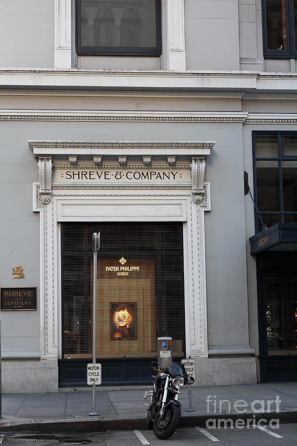 San Francisco Shreve Storefront - 5D20583 Photograph by Wingsdomain Art and Photography