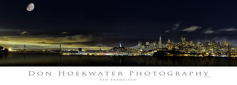 San Francisco Skyline and Bay Bridge Photograph by Don Hoekwater Photography