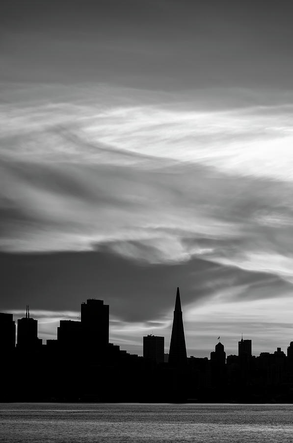 San Francisco Skyline At Dusk Photograph by Thomas Winz
