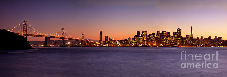 San Francisco Skyline Photograph by Brian Jannsen