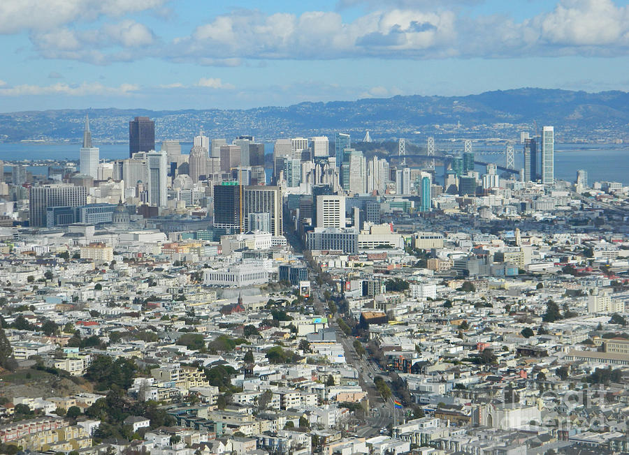 San Francisco Skyline Photograph by Emmy Vickers
