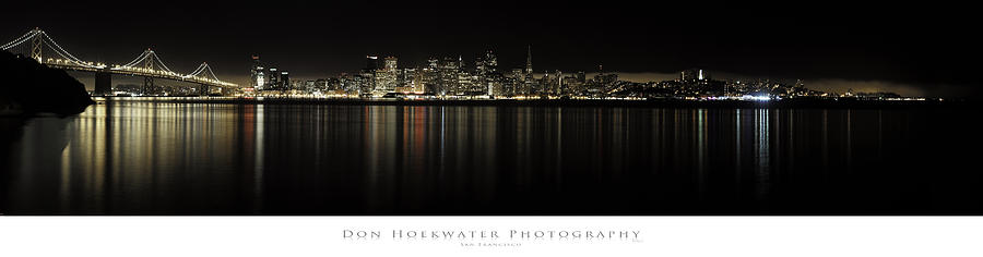 San Francisco Skyline Panorama Photograph by Don Hoekwater Photography