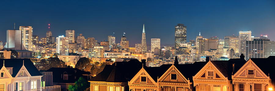 San Francisco skyline Photograph by Songquan Deng