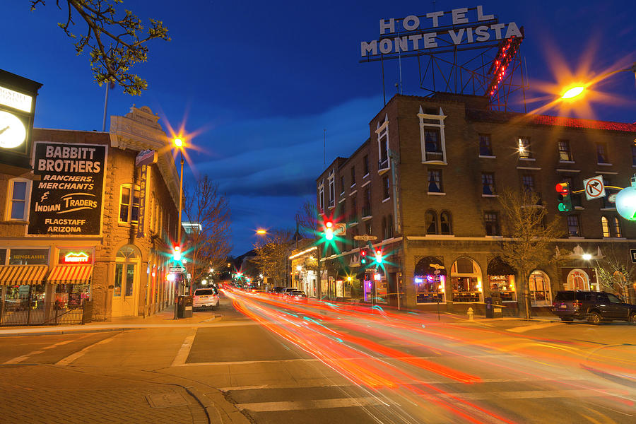 San Francisco Street At Dusk Photograph by Chuck Haney - Fine Art America