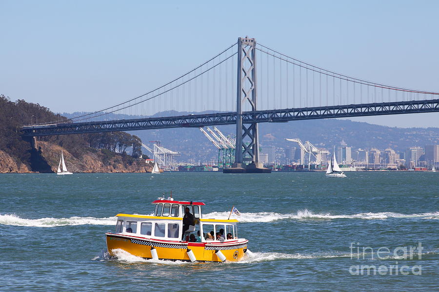 San Francisco Photograph - San Francisco Water Taxi 5D29438 by Wingsdomain Art and Photography