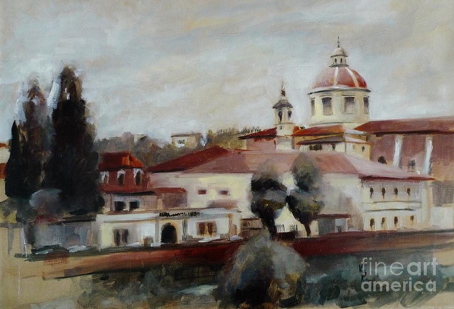 San Frediano In Cestello Painting by Karina Plachetka