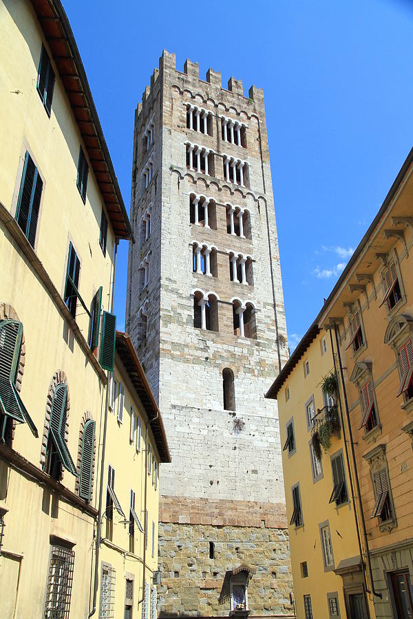 San Frediano Tower Photograph by Valentino Visentini
