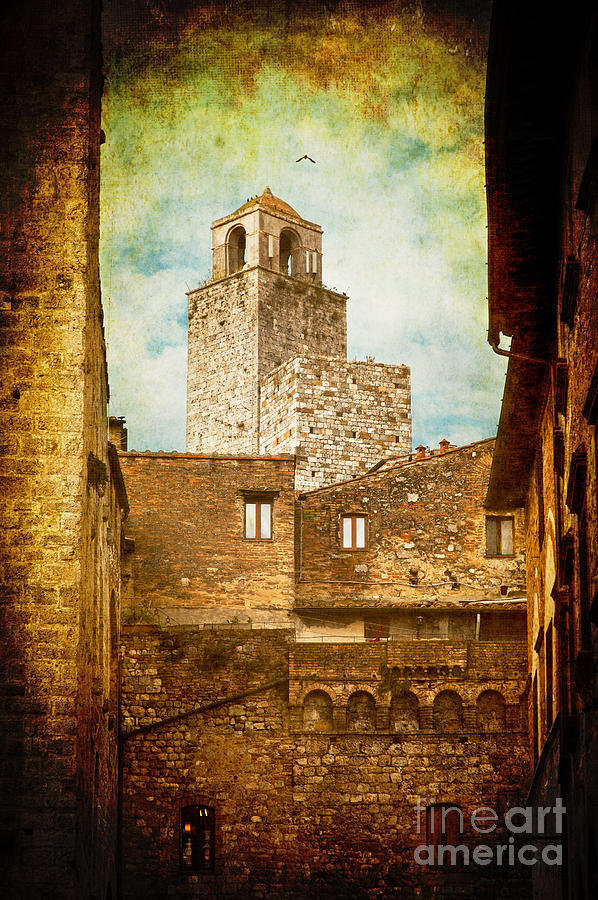 Architecture Photograph - San Gimignano Italy by Silvia Ganora