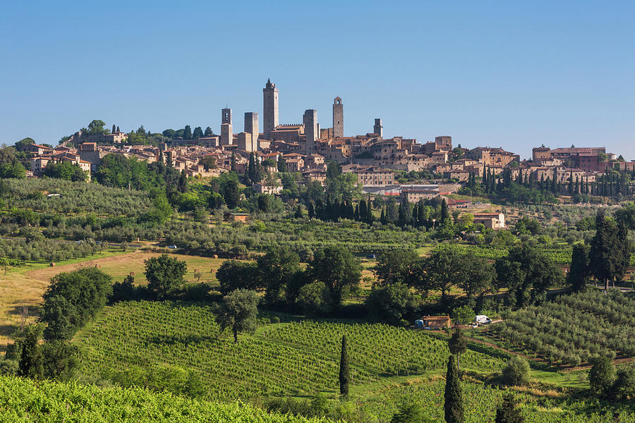San Gimignano, Siena Province, Tuscany Photograph by Panoramic Images