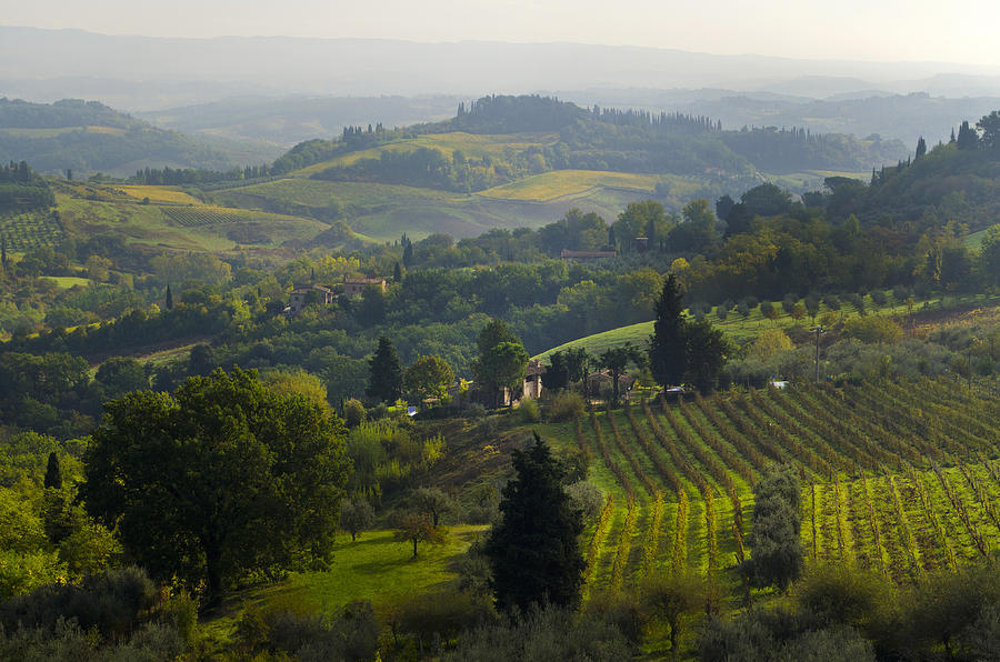 San Gimignano, Tuscany Photograph by Kenneth Murray