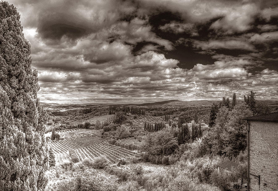 San Gimignano View Photograph by Michael Kirk