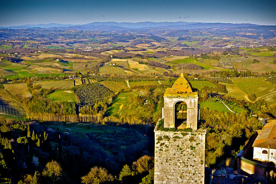 San Gimignano Photograph by Walt  Baker