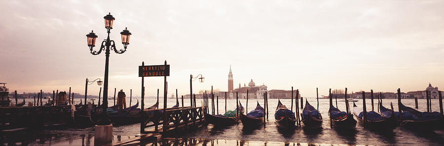 Boat Photograph - San Giorgio Venice Italy by Panoramic Images