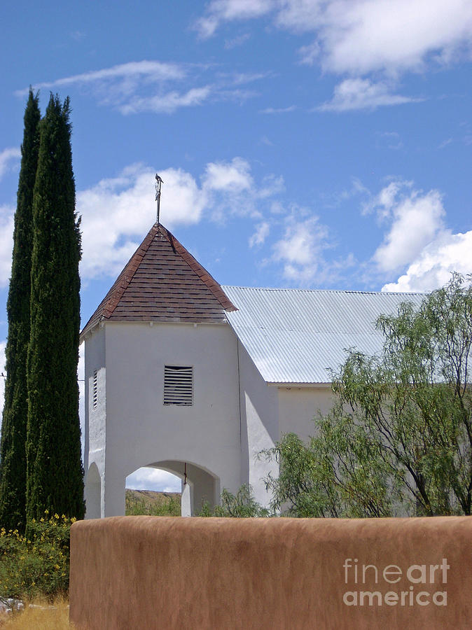 San Ignacio Catholic Church  Photograph by Birgit Seeger-Brooks