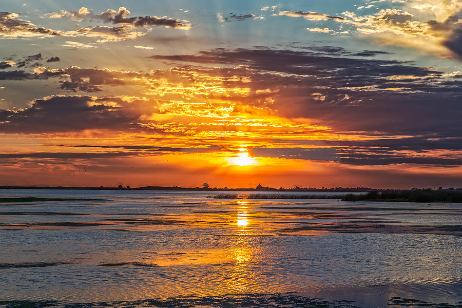 Antioch Photograph - San Joaquin sunrise by Marc Crumpler