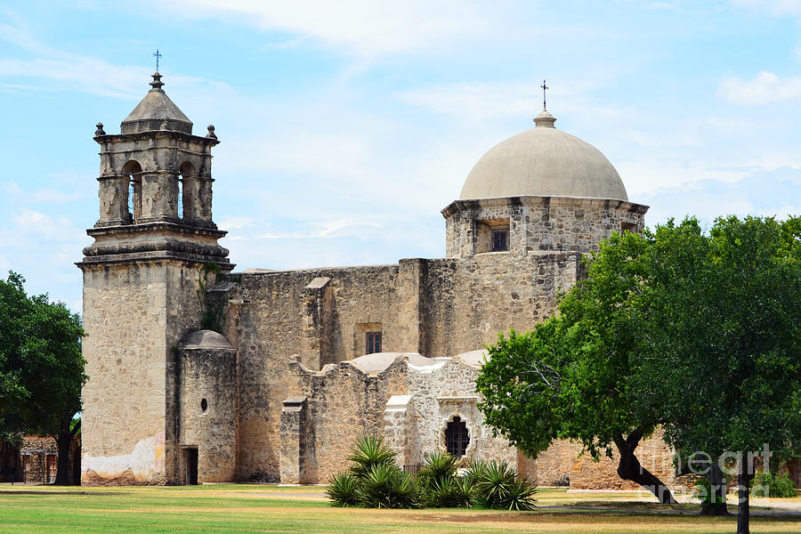 San Jose Mission in San Antonio Missions National Historical Park Photograph by Shawn OBrien