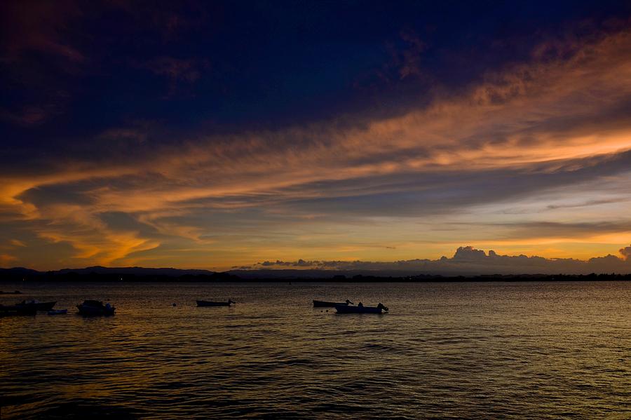 San Juan Bay Sunset Photograph by Ricardo J Ruiz de Porras