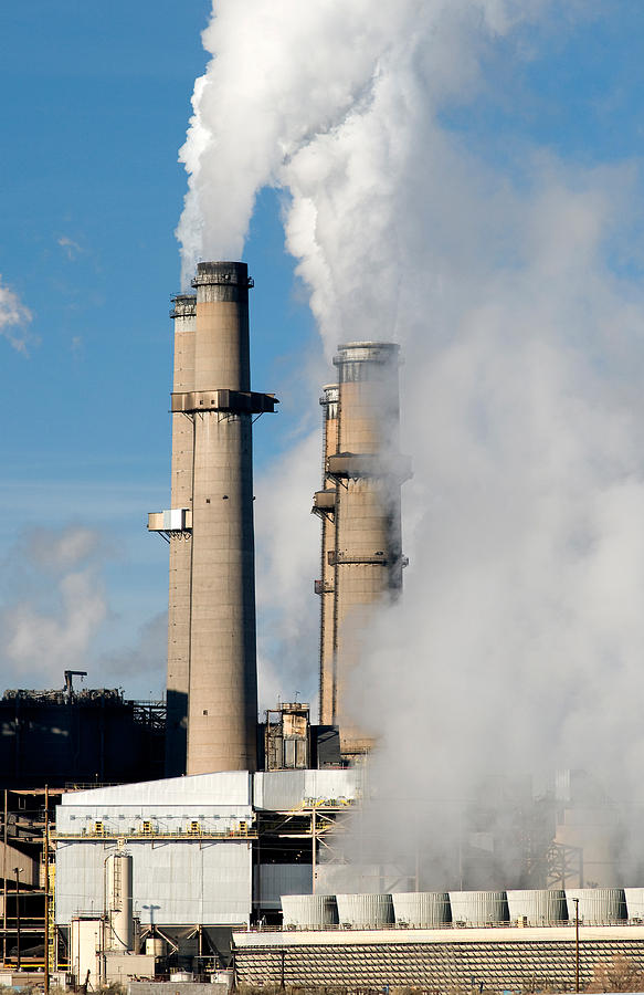 San Juan Coal Power Plant Photograph by Theodore Clutter - Pixels