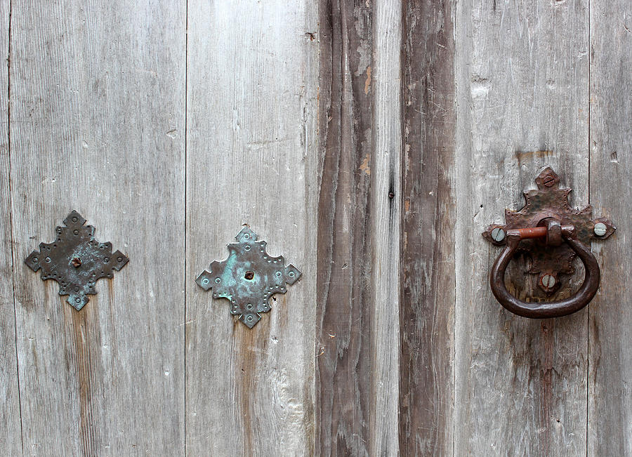 San Juan Door Detail 3 Photograph by Mary Bedy