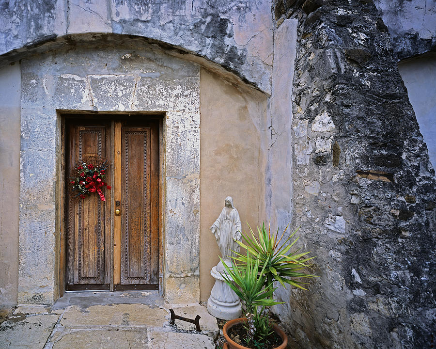 San Juan Door Photograph by Tom Daniel