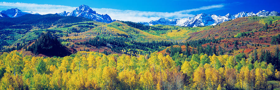 San Juan Mountains, Colorado, Usa Photograph by Panoramic Images