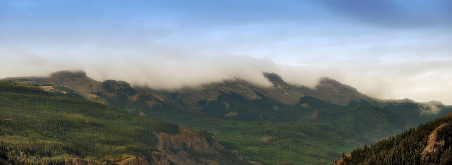 San Juan Mountian Range Photograph by Max Mullins