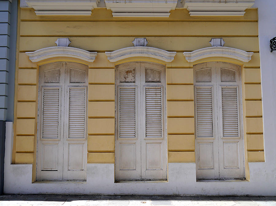 San Juan - Three Doors Photograph by Richard Reeve