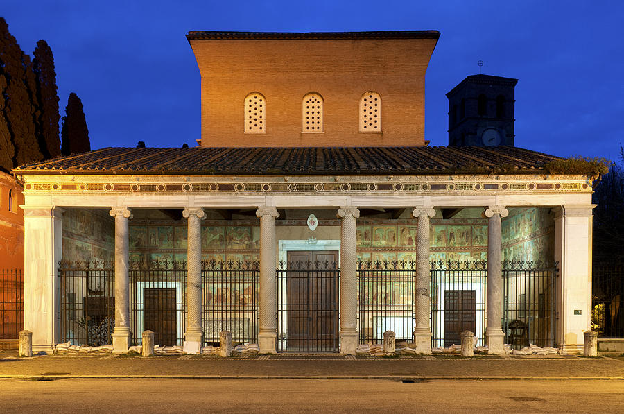 Architecture Photograph - San Lorenzo fuori le Mura by Fabrizio Troiani