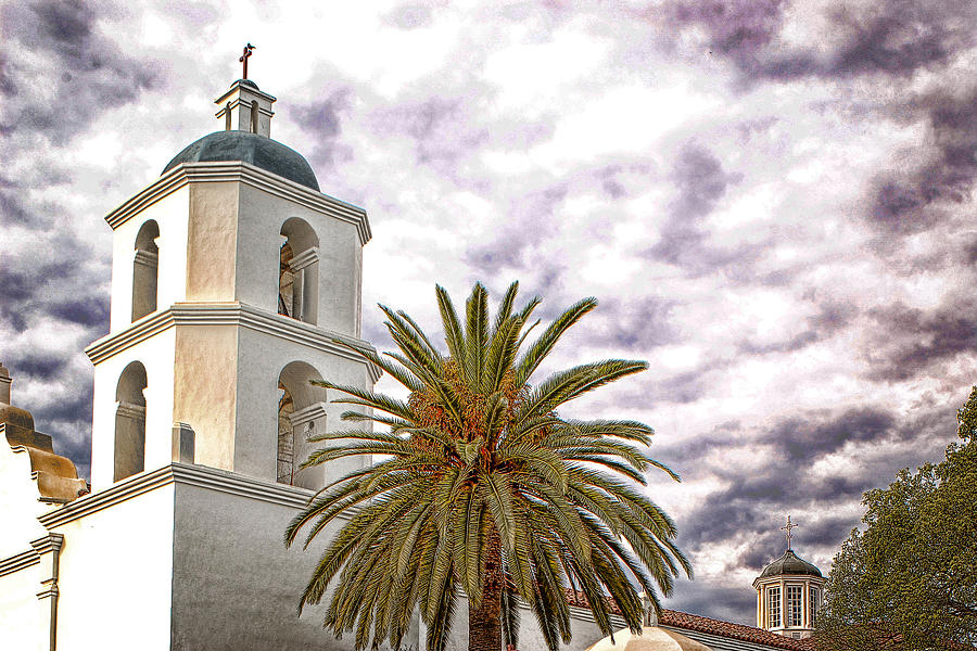 San Luis Rey Mission Photograph by James David Phenicie